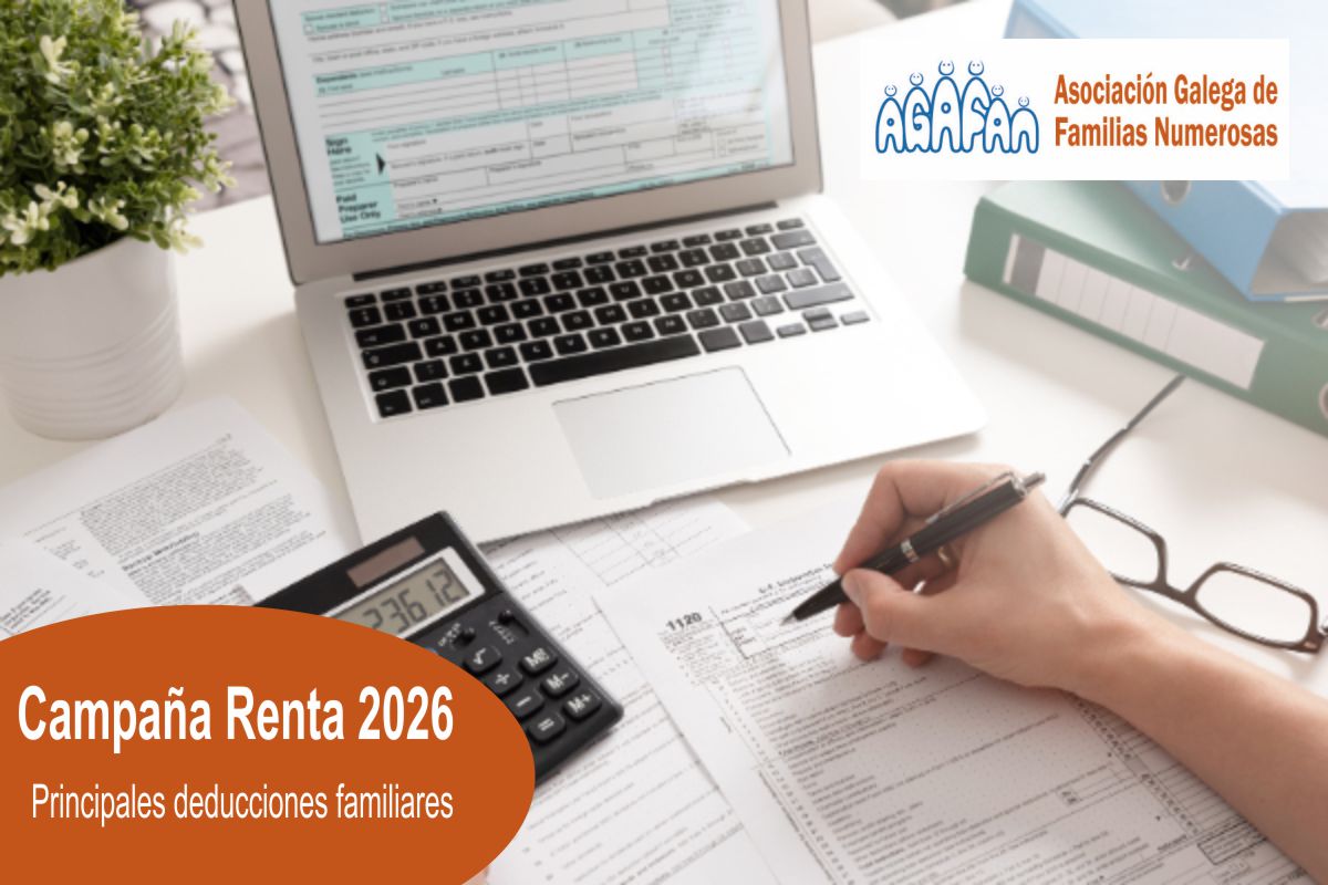 Campaña de la renta 2026: Principales deducciones familiares - AGAFAN